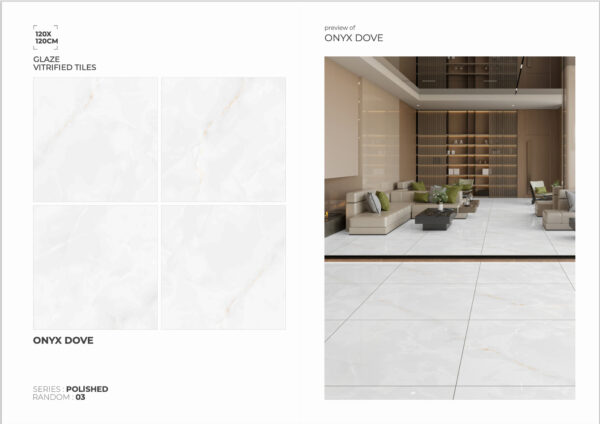 tiles 120x120cm polished & matt